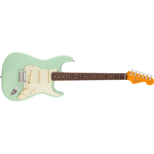 Fender 0118220857 American Ultra Luxe Vintage '60s Stratocaster, Rosewood Fingerboard - Surf Green