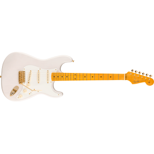 Fender 0170232801 Limited Edition American Vintage II 1957 Stratocaster, Flame Maple Fingerboard - White Blonde
