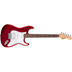 Fender 0266440571 Standard Stratocaster HSS, Laurel Fingerboard, White Pickguard - Candy Cola