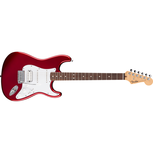Fender 0266440571 Standard Stratocaster HSS, Laurel Fingerboard, White Pickguard - Candy Cola Fender 0266440571 Standard Stratocaster HSS, Laurel Fingerboard, White Pickguard - Candy Cola