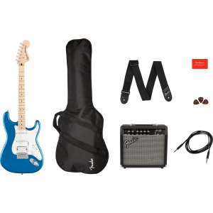Fender 0372820602 Affinity Series Stratocaster HSS Pack -  Lake Placid Blue