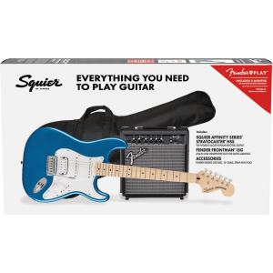 Fender 0372820602 Affinity Series Stratocaster HSS Pack -  Lake Placid Blue