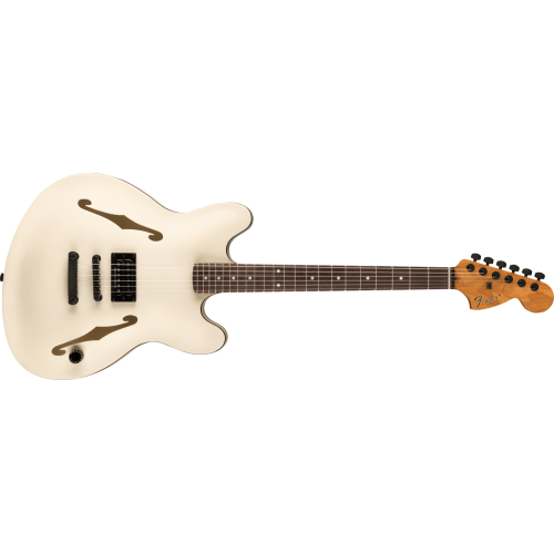 Fender 0262370505 Tom DeLonge Starcaster, Rosewood Fingerboard - Satin Olympic White