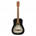 Fender 0971170135 FA-15 3/4 Scale Acoustic Guitar with Gig Bag - Moonlight