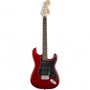 Fender Affinity Series Stratocaster HSS Electric Guitar Pack, Candy Apple Red - Poplar