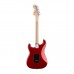 Fender Affinity Series Stratocaster HSS Electric Guitar Pack, Candy Apple Red - Poplar