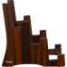Fender 0991829001 Deluxe Wooden 3 Tier Guitar Stand