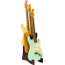 Fender 0991829001 Deluxe Wooden 3 Tier Guitar Stand