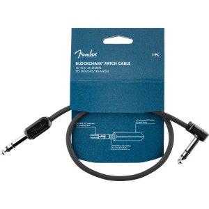 Fender 0990825015 Blockchain 16" Stereo Cable