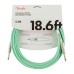 Fender 0990520058 Contour Series Instrument Cables - Surf Green