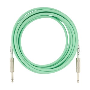 Fender 0990520058 Contour Series Instrument Cables - Surf Green