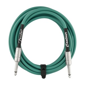 Fender 0990571046 Contour Series Instrument Cables - Sherwood Green
