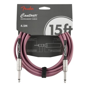 Fender 0990571066 Contour Series Instrument Cables - Burgundy Mist