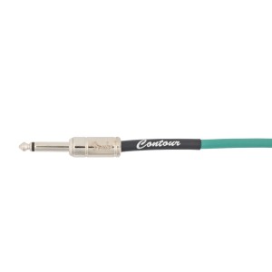 Fender 0990571146 Contour Series Instrument Cables  10Ft  - Sherwood Green