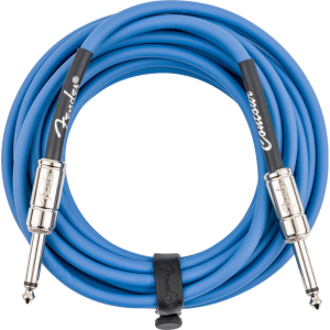 Fender 0990571802 Contour Series Instrument Cables 18.6Ft - Lake Placid Blue