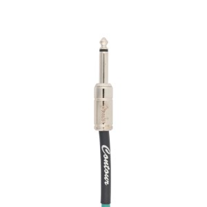 Fender 0990573046 Contour Series Coil Instrument Cables - Sherwood Green