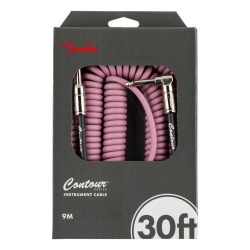 Fender 0990573066 Contour Series Coil Instrument Cables - Burgundy Mist