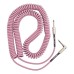 Fender 0990573066 Contour Series Coil Instrument Cables - Burgundy Mist