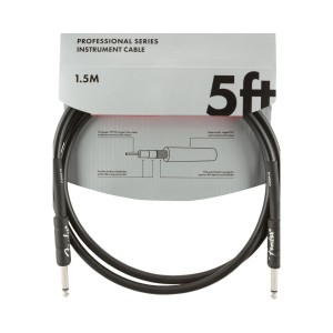 Fender 0990820026 Contour Series Tweed Instrument Cable - Black