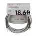 Fender 0990820069 Contour Series Tweed Instrument Cable - White Tweed
