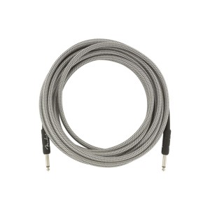 Fender 0990820069 Contour Series Tweed Instrument Cable - White Tweed