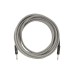 Fender 0990820069 Contour Series Tweed Instrument Cable - White Tweed