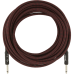 Fender 0990820070 Contour Series Tweed Instrument Cable - Red Tweed