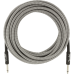 Fender 0990820072 Contour Series Tweed Instrument Cable - White Tweed