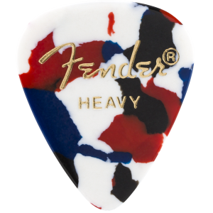Fender 1980351950 Celluloid 351 Shape Pick - 12 Pac