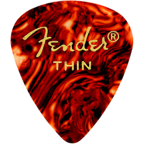 Fender 1980451700 Celluloid 451 Shape Pick - 12 Pack