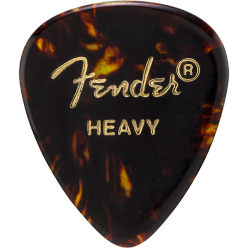 Fender 1980451900 Celluloid 451 Shape Pick - 12 Pack