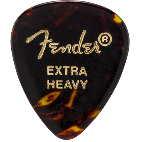 Fender 1980451950 Celluloid 451 Shape Pick - 12 Pack