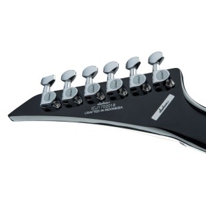 Jackson 2916667503 X Series Signature Scott Electric Guitar - Gloss Black with Mirror Pickguard