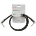 Fender 0990820058 Angle Contour Series Tweed Instrument Cable - Black