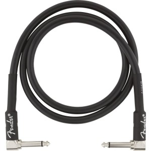 Fender 0990820058 Angle Contour Series Tweed Instrument Cable - Black
