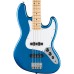 Fender 0266820560 Standard Series Jazz Electric Bass Guitar - Aqua Marine Metallic