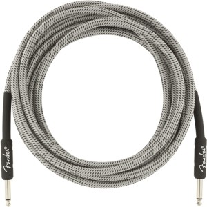Fender 0990820066 Contour Series Tweed Instrument Cable - White Tweed