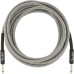 Fender 0990820066 Contour Series Tweed Instrument Cable - White Tweed