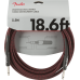 Fender 0990820067 Contour Series Tweed Instrument Cable - Red Tweed