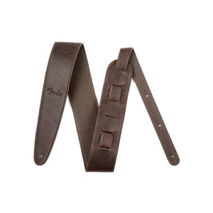 Fender 0990622050 Artisan Crafted Leather 2.5 Strap Brown