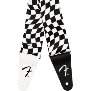 Fender 0990637288 Wavy Checkerboard Polyester Strap