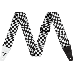 Fender 0990637288 Wavy Checkerboard Polyester Strap