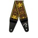 Fender 0990638037 Pasadena Woven Strap - Yellow Wallflower