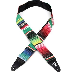 Fender 0992132541  Serape Guitar Strap - Green Multi