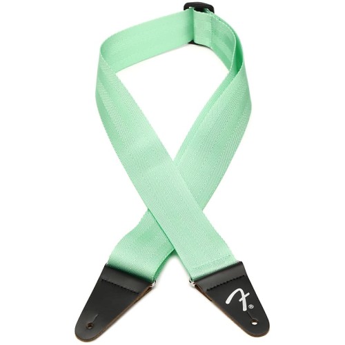 Fender 0990642057 American Professional Seat Belt Strap - Mystic Surf Green