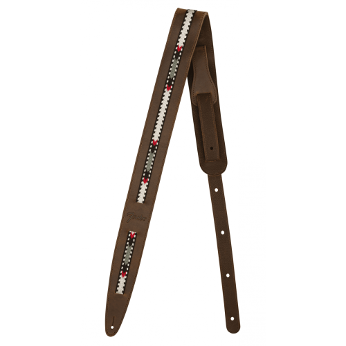 Fender 0990612021 Paramount Acoustic Guitar Leather Strap