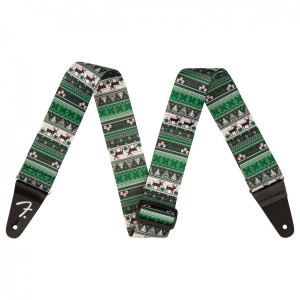 Fender 0990662021 Ugly Xmas Sweater Green Fair Isle