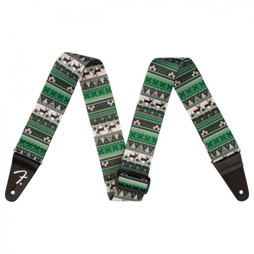 Fender 0990662021 Ugly Xmas Sweater Green Fair Isle