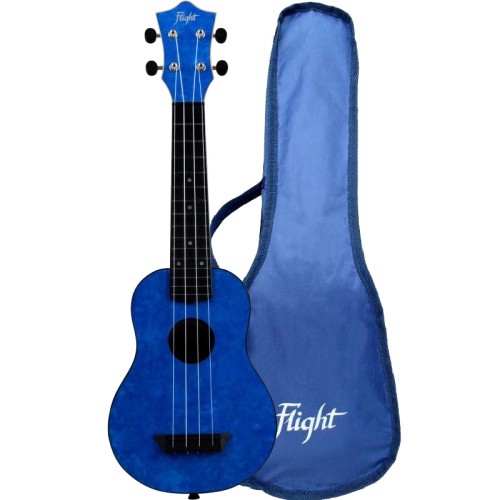 Flight TUS65 Soprano Travel Ukulele - Sapphire