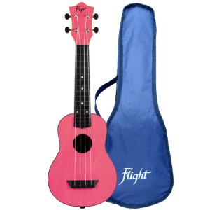 Flight TUS35 Pink Soprano Travel Ukulele